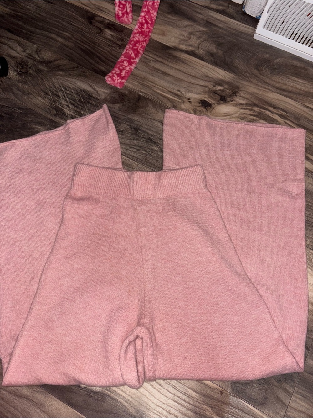 Sincerely Jules pink knit pants